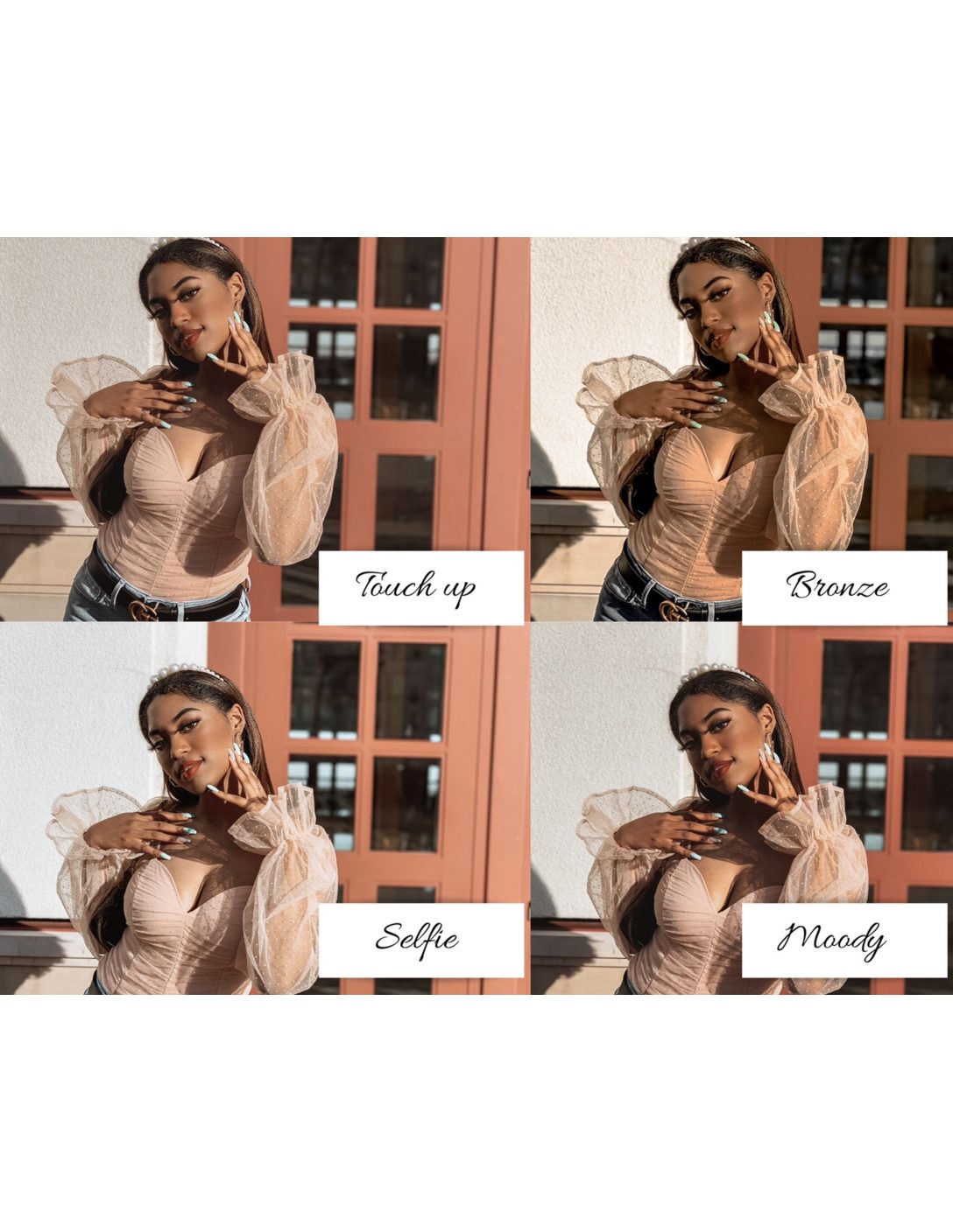 4 MOBILE Melanin Lightroom Presets - Image 2