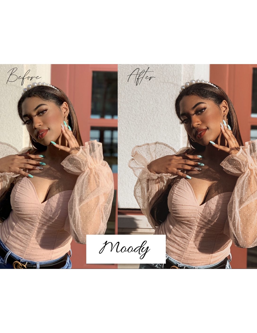 4 MOBILE Melanin Lightroom Presets - Image 5