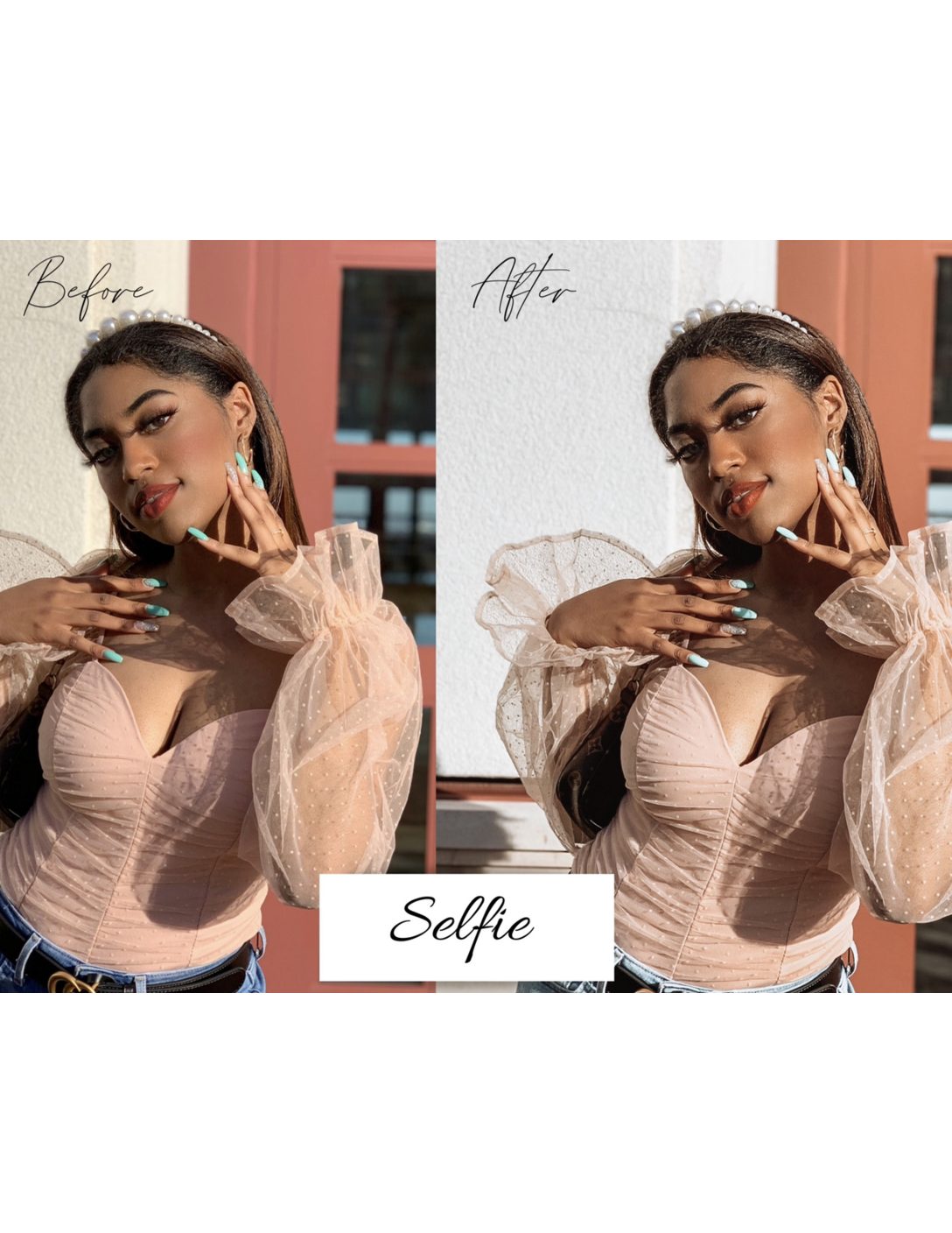 4 MOBILE Melanin Lightroom Presets - Image 4